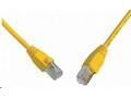 SOLARIX patch kabel CAT6 SFTP PVC 3m žlutý