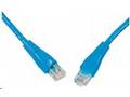 SOLARIX patch kabel CAT6 UTP PVC 0,5m modrý