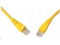 SOLARIX patch kabel CAT6 UTP PVC 10m žlutý snag pr
