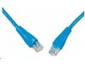 SOLARIX patch kabel CAT6 UTP PVC 1m modrý snag-pro