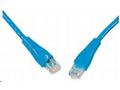 Solarix patch kabel CAT6 UTP PVC 2m modrý non-snag