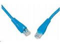 SOLARIX patch kabel CAT6 UTP PVC 3m modrý snag-pro