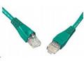 SOLARIX patch kabel CAT6 UTP PVC 3m zelený snag-pr