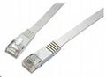 SOLARIX patch kabel plochý CAT6 UTP LSOH 3m šedý