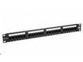 Solarix 19" Patch panel 24 x RJ45 CAT5E UTP 150 MH