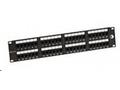 19" patch panel Solarix 48 x RJ45 CAT6 UTP 350 MHz