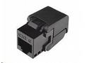 Solarix keystone c6 UTP RJ45 černý samořezný SXKJ-