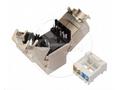 Solarix keystone c6 STP RJ45 stříbrný samořezný SX