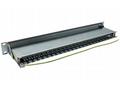19" Patch panel LYNX 24port, STP, Cat6A, krone, če