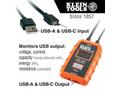 KLEIN TOOLS - USB Digitální měřič, USB-A a USB-C
