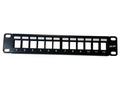 10" modulární stíněný patch panel LEXI-Net 12port,