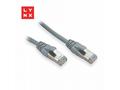 LYNX FTP patch kabel Cat5e PVC, CCA, 2m, šedý