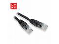 LYNX UTP patch kabel Cat5e, PVC, CCA, 3m, černý