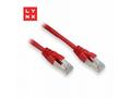 LYNX FTP patch kabel Cat5e PVC, CCA, 2m, červený