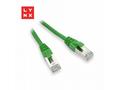LYNX FTP patch kabel Cat5e PVC, CCA, 2m, zelený