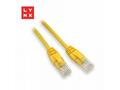 LYNX UTP patch kabel Cat5e, PVC, CCA, 3m, žlutý