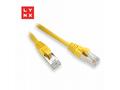 LYNX FTP patch kabel Cat5e PVC, CCA, 2m, žlutý