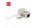 LYNX keystone STP Cat5e, samozařezávací, stříbrný