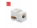 LYNX keystone UTP Cat5e, 90 stp., bílý