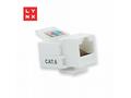 LYNX keystone UTP Cat6, samozařezávací, 90stp., bí