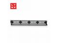 LYNX 19" patch panel 24-port, UTP Cat5e, 50µ, nest
