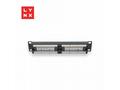 LYNX 10" patch panel 12-port, UTP Cat6, 50µ, nestí