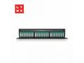 LYNX 19" patch panel 48-port, UTP Cat6, 50µ, nestí