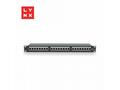 LYNX 19" patch panel 24-port, FTP Cat6a, 50µ, stín
