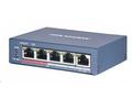 Hikvision DS-3E0105P-E, M(B) PoE Switch, 4x PoE, 3