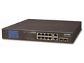 Planet GSD-1222VHP PoE switch, 8x PoE + 2x 1000Bas
