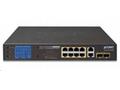 Planet GSD-1222VHP PoE switch, 8x PoE + 2x 1000Bas