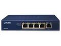 Planet PoE, LAN extender, 1xPoE-in, 4xPoE-out 65W,