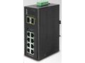 Planet IGS-10020MT průmyslový L3 switch, 8x1Gb, 2x
