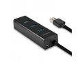 AXAGON HUE-S2BL, 4x USB 3.0 CHARGING hub, micro US