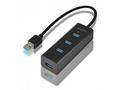 AXAGON HUE-S2B, 4x USB 3.0 CHARGING hub, micro USB