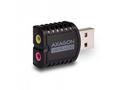 AXAGON ADA-17, USB2.0 - stereo HQ audio MINI adapt