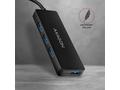 AXAGON HUE-G1A, 4x USB 3.2 Gen 1 SLIM hub, kabel T