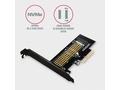 AXAGON PCEM2-N, PCIe x4 - M.2 NVMe M-key slot adap