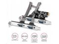 AXAGON PCEA-S4N, PCIe řadič - 4x sériový port (RS2