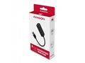 AXAGON HUE-M1A, 4x USB 3.2 Gen 1 MINI hub, kovový,