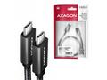 AXAGON BUCM32-CM20AB, SPEED+ kabel USB-C <-> USB-C