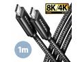 AXAGON BUCM432-CM10AB, NewGEN+ kabel USB-C <-> USB