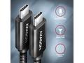 AXAGON BUCM432-CM10AB, NewGEN+ kabel USB-C <-> USB
