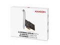 AXAGON PCES-SA4M2, PCIe řadič - 2x interní SATA 6G