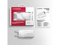 AXAGON ACU-PQ30W, Sil nabíječka do sítě 30W, 2x po