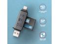 AXAGON CRE-DAC, USB-C + USB-A, 5 Gbps - MINI čtečk