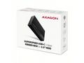 AXAGON hliníkový box s žebrováním pro 3,5" SATA SS