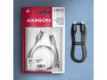 AXAGON BUCM2-CM10AB, CHARGE kabel USB-C <-> USB-C,