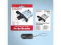 AXAGON CRE-SMPC, USB-C PocketReader čtečka kontakt
