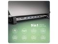 Axagon HMC-10HLS, USB 5Gbps hub, 4x USB-A, USB-C, 